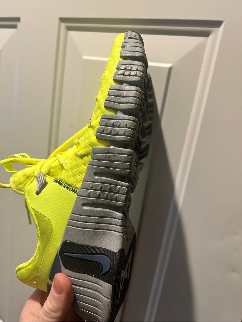 Nike Neon Yellow Athletic Shoes - Picture 7 of 7